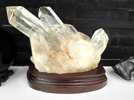 Clear Quartz Cluster, High Quality - REIKI LUNAS, CRAFTS & ARTISAN