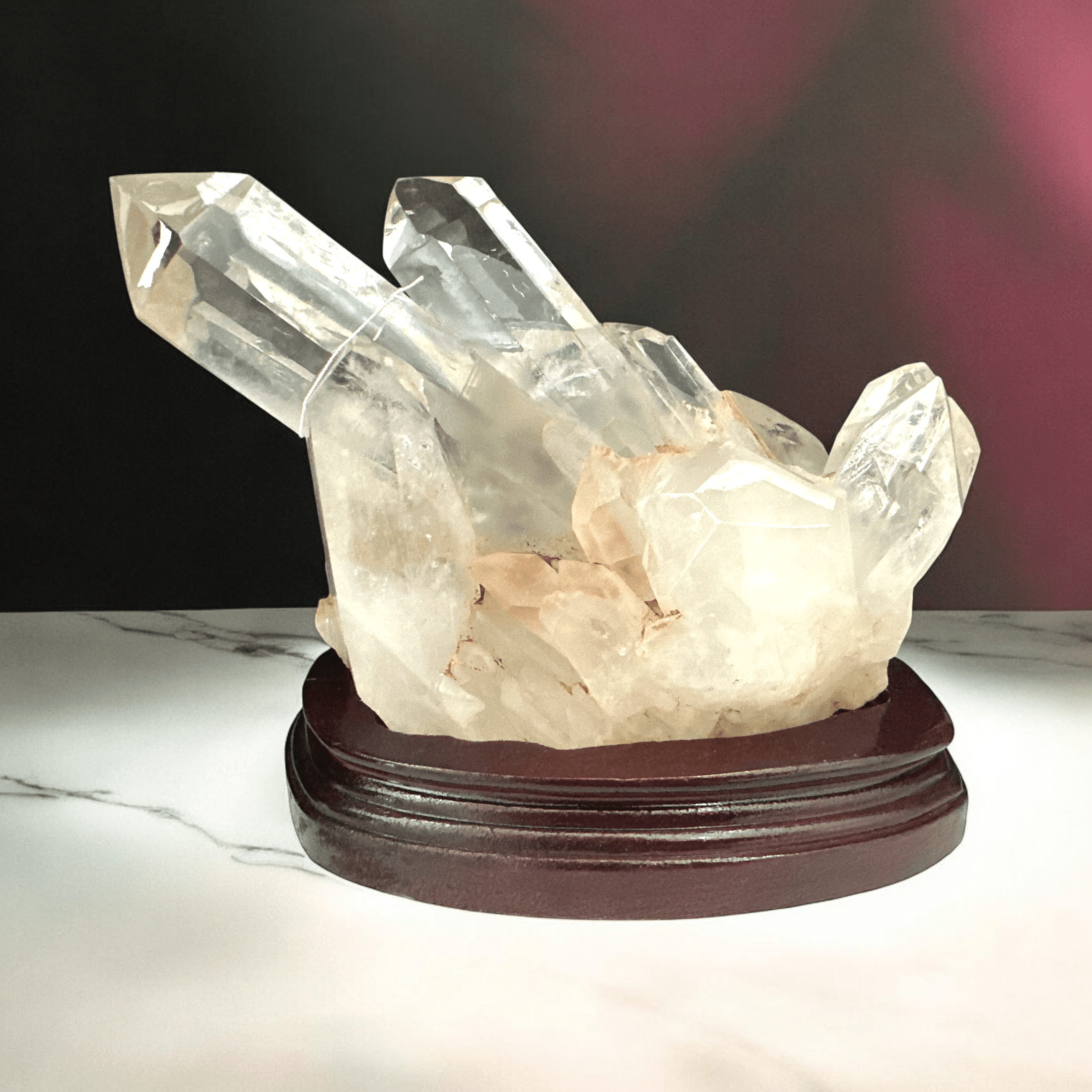 Clear Quartz Cluster, High Quality - REIKI LUNAS, CRAFTS & ARTISAN