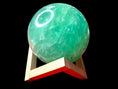 Load image into Gallery viewer, Green Fluorite Sphere 2,539g - REIKI LUNAS, CRAFTS & ARTISAN
