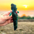 Load image into Gallery viewer, Labradorite Knife to cut cords - REIKI LUNAS, CRAFTS & ARTISAN
