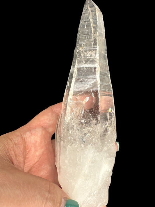 Lemurian Natural Point Raw - REIKI LUNAS, CRAFTS & ARTISAN