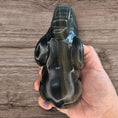 Load image into Gallery viewer, Obsidian hand carved Elephant - Reiki Lunas Shop
