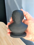 Load image into Gallery viewer, Obsidian hand - carved Trump 478 g - Reiki Lunas Shop
