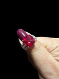 Load image into Gallery viewer, Ruby Ring 925S - Reiki Lunas Shop
