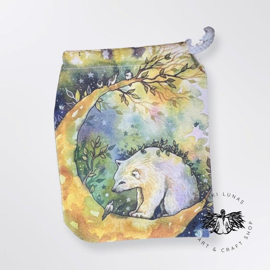 Bear Tarot and Crystal Bag - Blu Lunas Shoppe