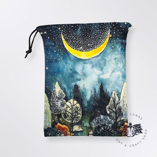 Bonita Noche Tarot and Crystal Bag - Blu Lunas Shoppe