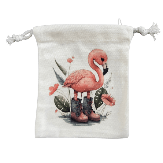 Flamingo Pouch - Blu Lunas Shoppe