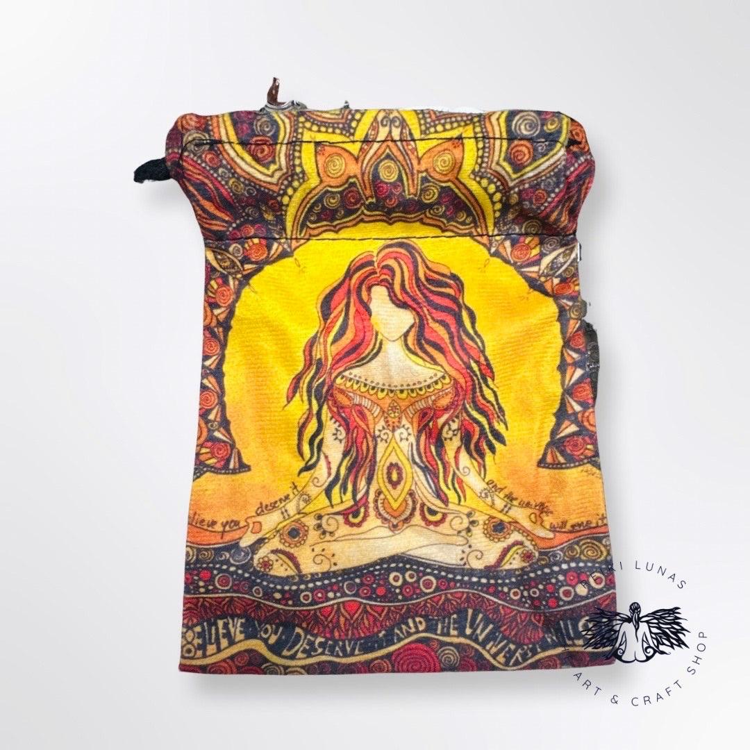 Meditation Tarot and Crystal Bag - Blu Lunas Shoppe